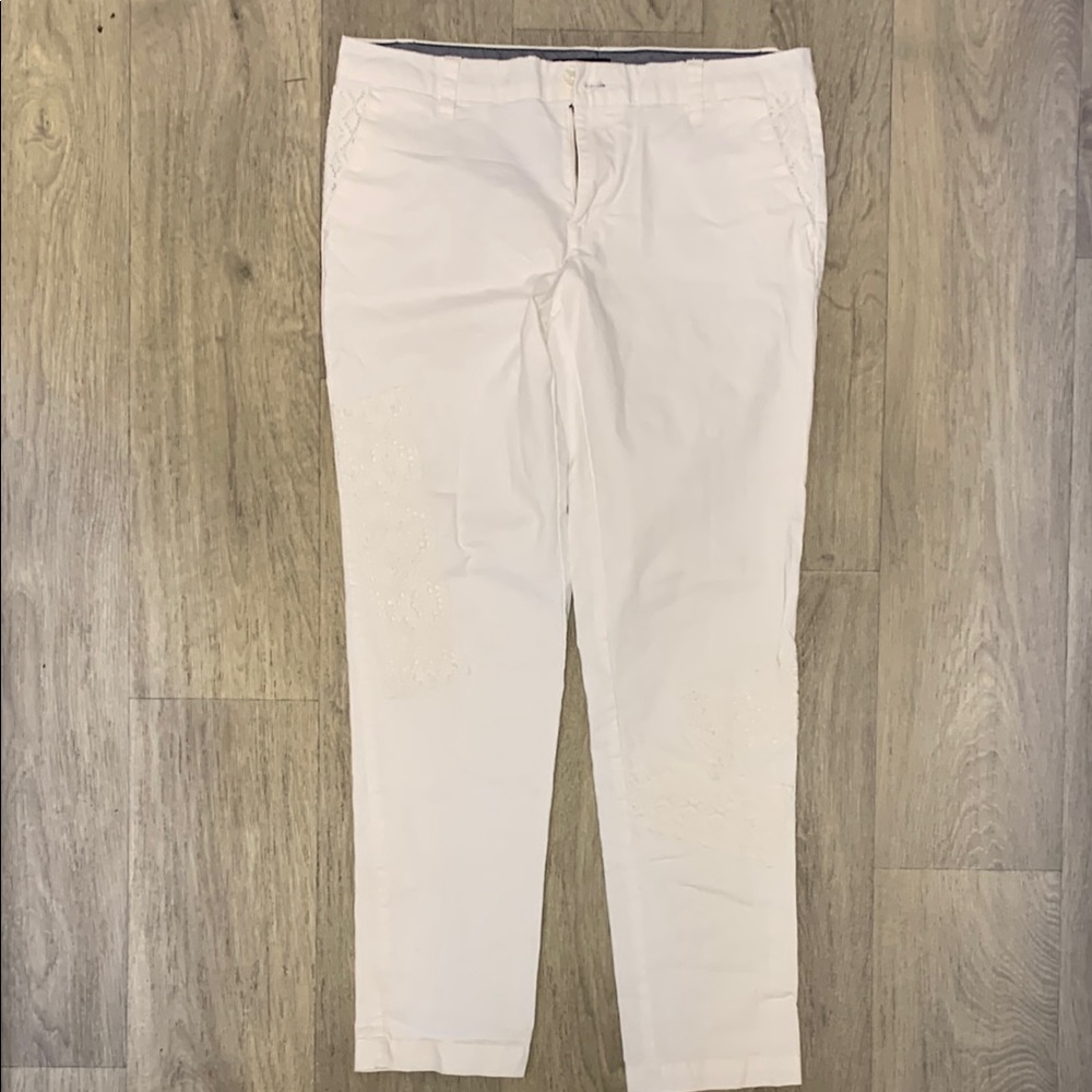 Tommy Hilfiger White Capris